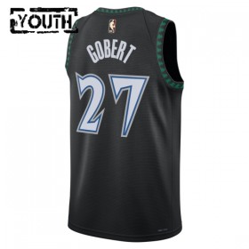 Dres Minnesota Timberwolves Rudy Gobert Nike 2025-26 Classic Edition Crno Swingman - Dječji